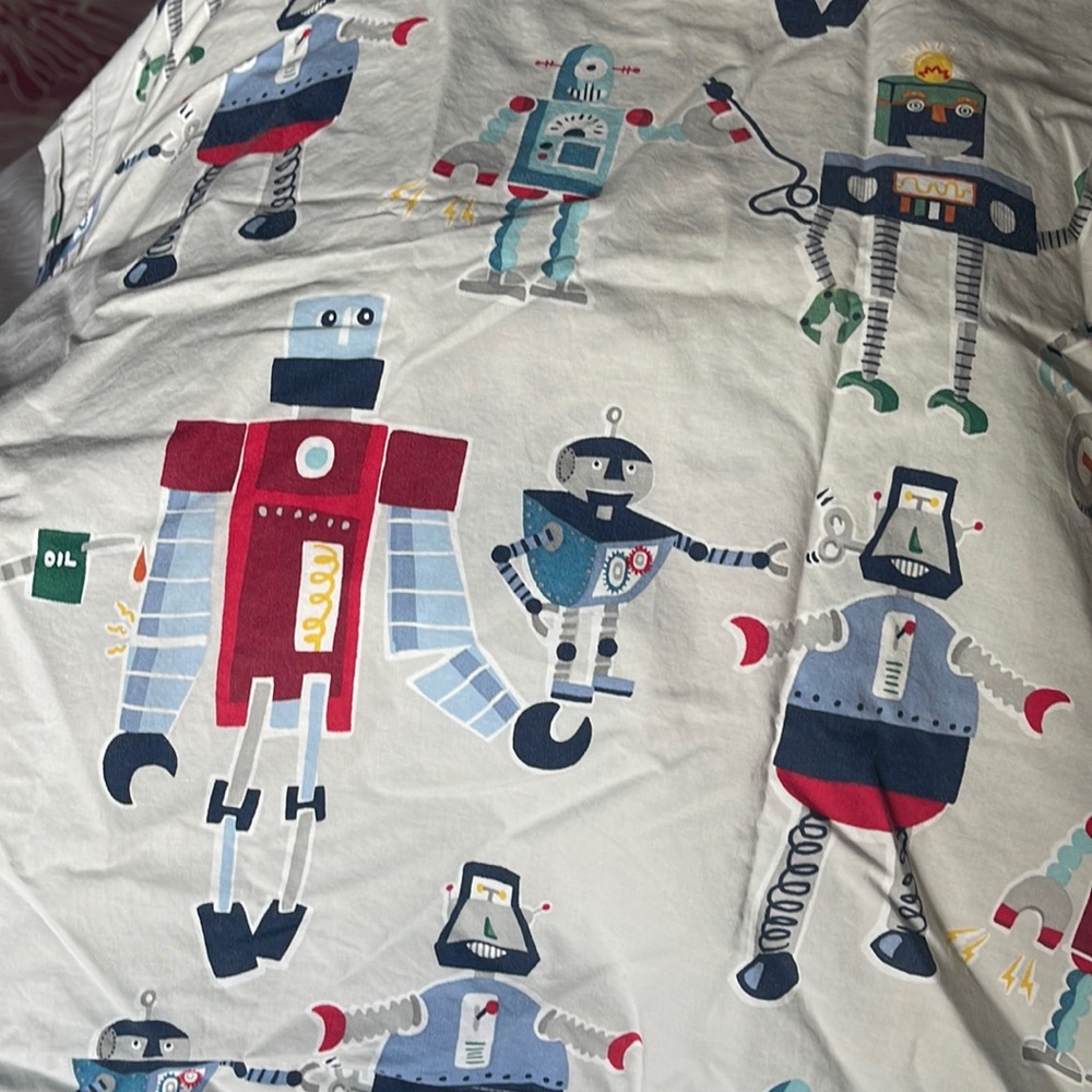 POTTERY BARN KIDS - Robot duvet